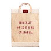USC Trojans Univ. of Southern California Market Bag - Natural